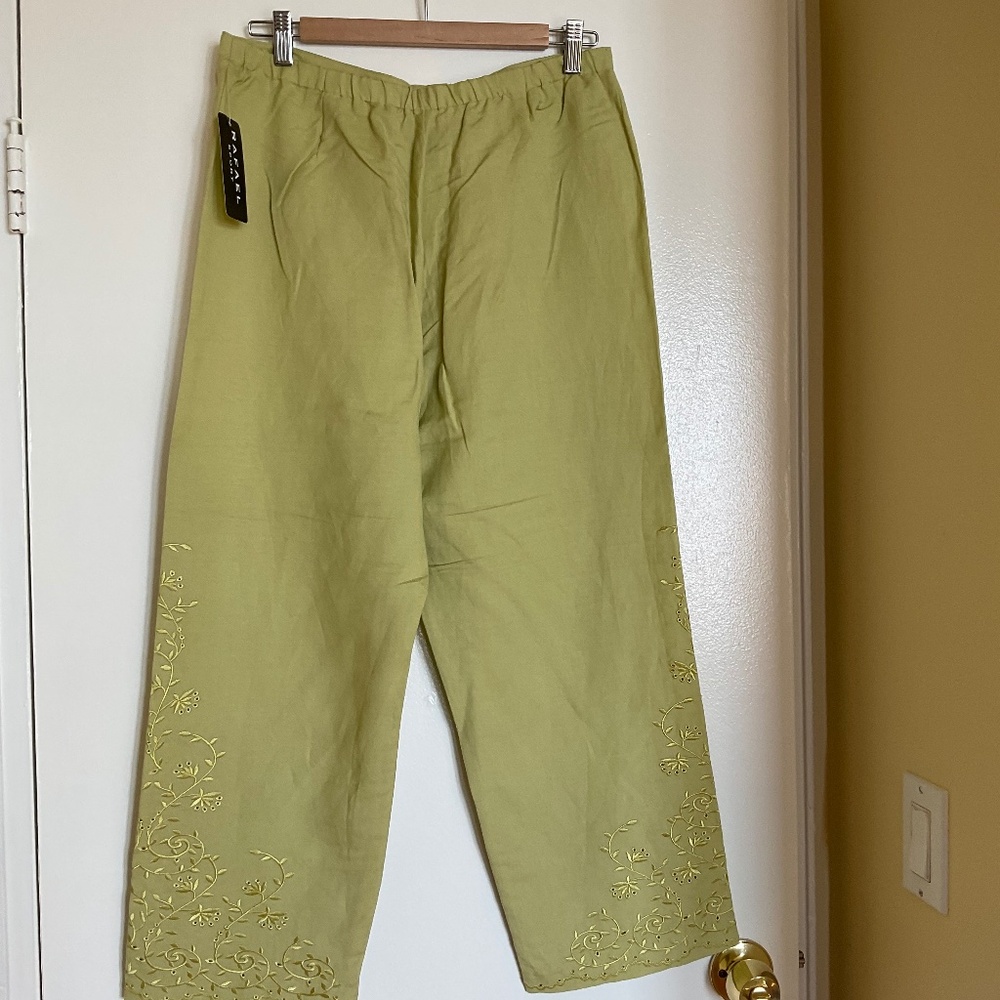 Rafael Sport Linen-Blend Pants